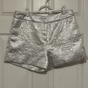 One Market Silver paisley print short Size M